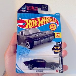 The Batman (2022) Batmobile - Hot Wheels. Still in undamaged box.